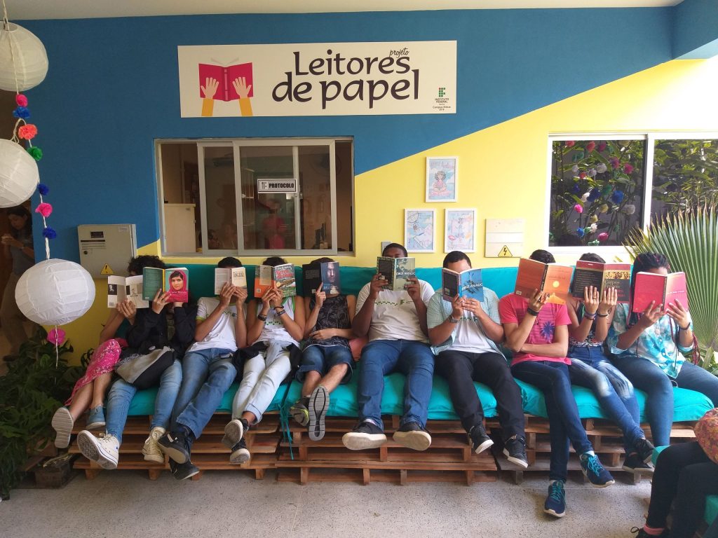 Projeto Leitores de Papel em 2018 Projeto Leitores de Papel em 2018 - IFBA Ilhéus